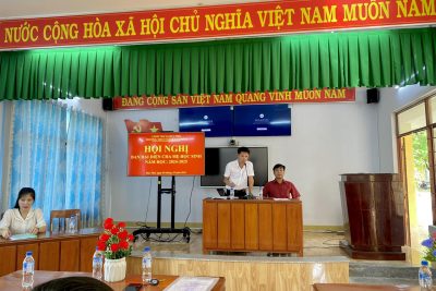HỘI NGHỊ BAN ĐẠI DIỆN CHA MẸ HỌC SINH NĂM HỌC 2024-2025 THÀNH CÔNG TỐT ĐẸP