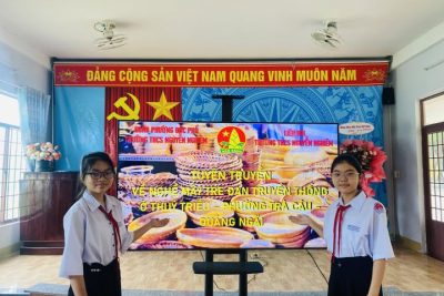 BÀI TUYÊN TRUYỀN VỀ NGHỀ MÂY TRE ĐAN TRUYỀN THỐNG Ở THUỶ TRIỀU – PHƯỜNG TRÀ CÂU – QUẢNG NGÃI