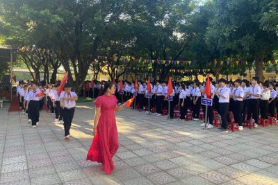 TRƯỜNG THCS NGUYỄN NGHIÊM HƯỚNG VỀ NGÀY HỘI KHAI GIẢNG NĂM HỌC 2026 – 2027