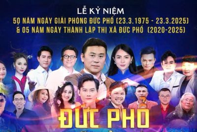  [TRAILER] Lễ kỷ niệm 50 năm Giải phóng Đức Phổ & 5 năm thành lập Thị xã – Vang mãi bản hùng ca! 